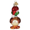 Old World Christmas Blown Glass Ornament for Christmas Tree, Silly Santa Duck - 3 of 4