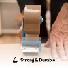 PSBM Brown Packing Tape, 2.83 Inch x 55 Yards, 24 Pack, Tan, 1.75 Mil, Packaging Tape for Dispenser Refill, Moving, Storage, Shipping - 4 of 4
