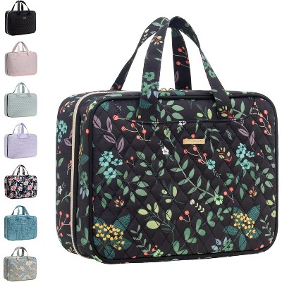Paaaawaters Hanging Travel Toiletry Bag for Women Traveling With Leakproof Compartment Makeup Cosmetic