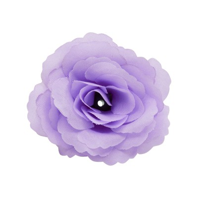 Lavender Purple Silk Mini Rose Artificial Flower Heads for Crafts