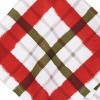 C&F Home Cardinal Plaid Napkin Set of 6 - 2 of 4
