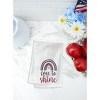 C&F Home Free To Shine Patriotic Rainbow 4th of July Kitchen Towel Dishtowel Decoration - 2 of 3