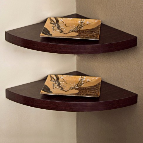 Set Of 2 Large Corner Shelves 11 5 Target