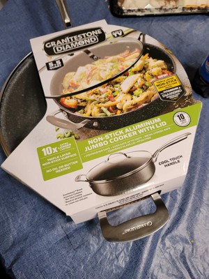 Granitestone Sauté Pan 5.5 Quart Multipurpose Nonstick Jumbo