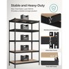 SONGMICS 5-Tier Storage Shelves, Garage Storage, Boltless Assembly, Adjustable Shelving Unit, Load 1929 lb, for Shed Warehouse Basement Kitchen - 3 of 4