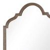 Royal Hampton Dresser Mirror, Beveled Glass, Rustic Oak Brown Solid Wood, 41x50 - 3 of 4