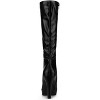 Allegra K Women's Chunky Heel Round Toe Platform Knee High Boots - 3 of 4