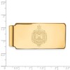 Black Bow Jewelry 10k Yellow Gold Navy Midshipmen NCAA Money Clip - 2 of 3