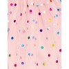 Disney Minnie Mouse Mickey Mouse Rainbow Tulle Dress Toddler to Big Kid - 4 of 4