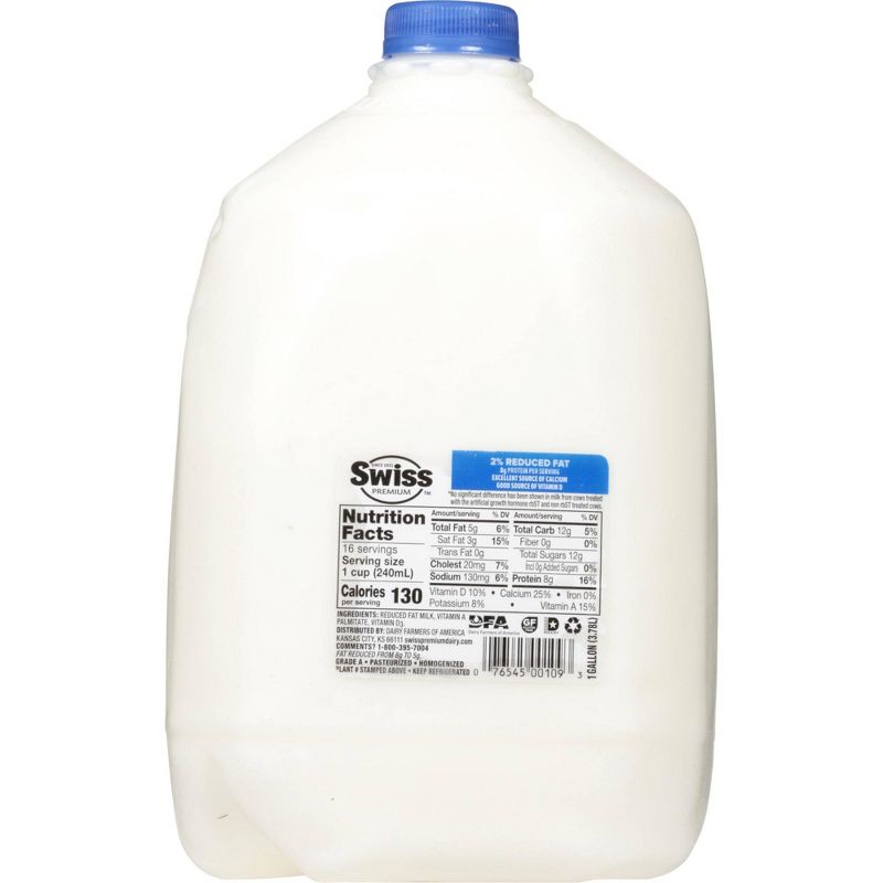 Swiss Premium 2% Reduced-Fat Milk - 1gal, 2 of 13