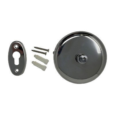 Chrome-Plated Steel Retractable Clothesline for Ceiling Mount