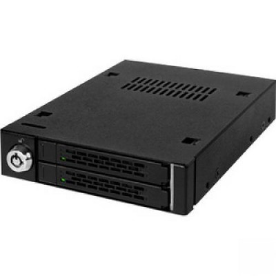 Icy Dock MB992SK-B Drive Bay Adapter Internal - Matte Black - 2 x 2.5" Bay