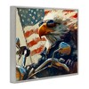 Stupell Industries Patriotic Bald Eagle, 20" x 16" - 3 of 4