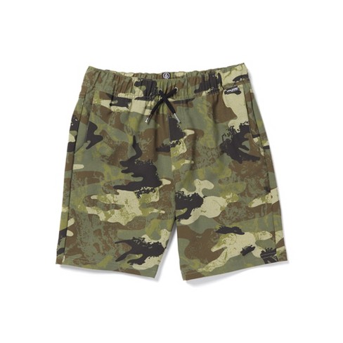 Volcom store camo shorts