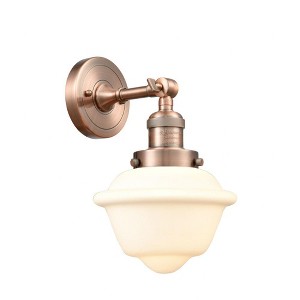 Oxford - 1 Light Wall Sconce In Traditional Style-12 Inches Tall and 7.5 Inches Wide - 1 of 1