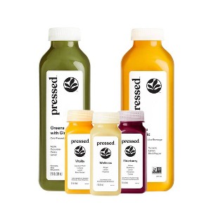 Pressed Juicery Wellness Bundle - 12ct/12 fl oz + 18ct/2 fl oz Shots - 1 of 4