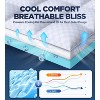 Aghana Digitals Dual Layer Queen Mattress Topper for Pain Relief with Cooling Gel - 2 of 4