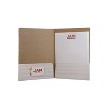 JAM Paper Corrugated Two-Pocket Fluted Folders White 88506D - 3 of 3