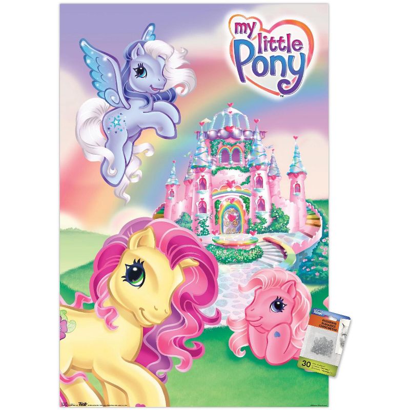Trends International Hasbro My Little Pony - Castle Unframed Wall Poster Prints, 1 of 7