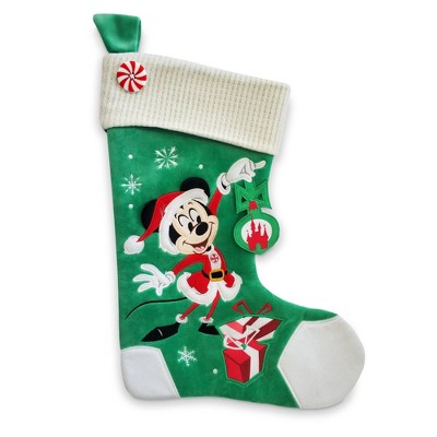 Mickey Felt Applique Christmas Stocking - Disney Store