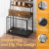 37 Inch Heavy Duty Dog Crate Furniture - 4 of 4