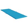 vidaXL Sun Lounger Cushion Blue 73.2 in.x22.8 in.x1.2 in. - 4 of 4