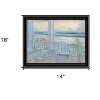 HomeRoots Coastal Porch Black Framed Print Wall Art - 3 of 4