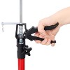 Vynxaria 4-Pack Adjustable Support Poles - Heavy-Duty 8rd Hand System for DIY Projects - 4 of 4