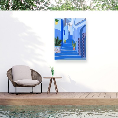 Trademark Fine Art - Petra Lizde  Morocco Matted Framed Art