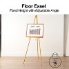 Staples Display Easel 64 Natural Oak 28219US/50447US - 2 of 4