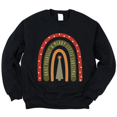 Simply Sage Market Women's Graphic Sweatshirt Boho Have Yourself Rainbow