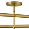 Lark Millie 6 - Light Chandelier in  Lacquered Brass - 2 of 4