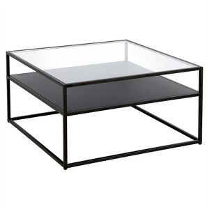 Black Bronze Square Coffee Table - Henn&Hart - 1 of 4