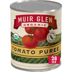 Muir Glen Organic Gluten Free Tomato Puree - 28oz - 1 of 4