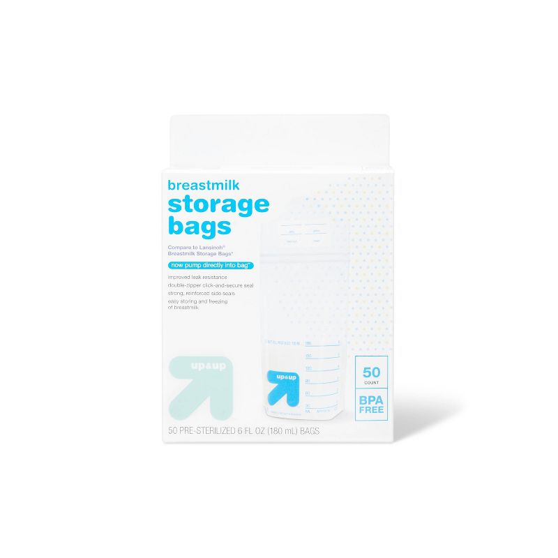 Breastmilk Storage Bags - up & up™, 1 of 6