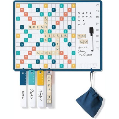 WS Game Company Scrabble 2-1 Message Board Edition Board Game