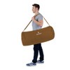 Bear & Bark Large Duffle Bag - Desert Brown 36"x14" - 90L - Canvas Military/Army Cargo Style Carryall Duffel for Men and Woman - 2 of 4