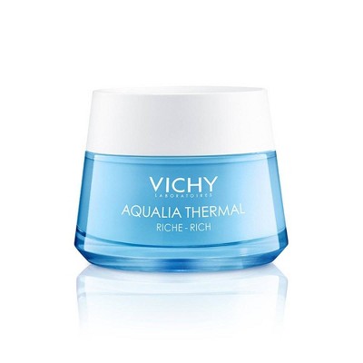 Vichy Aqualia Thermal Rich Face Cream Moisturizer for Dry Skin, Facial Moisturizer with Hyaluronic Acid - 1.69oz​