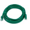 Monoprice Cat6 Ethernet Patch Cable - 7 Feet - Green | Network Internet Cord - RJ45, Stranded, 550Mhz, UTP, Pure Bare Copper Wire, 24AWG - Flexboot - 2 of 2