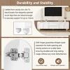 70" Modern TV Stand with Arched Doors & Drawers,Minimalist Media Console for 75" TV,Living Room or Bedroom-Baofuwish - 3 of 4