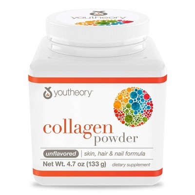 Youtheory Unflavored Collagen Powder - 4.7oz