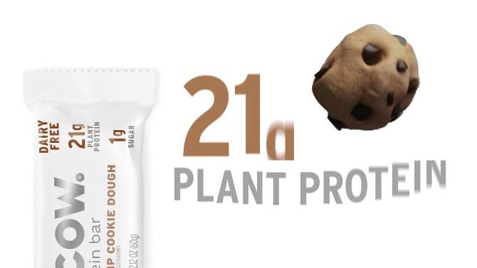 No Cow Protein Bars - Chocolate Chip Cookie Dough - 4pk, 2 of 8, play video