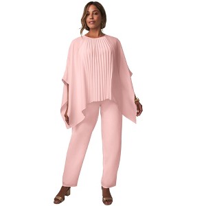 Jessica London 2-Piece Georgette Pantset - 1 of 2