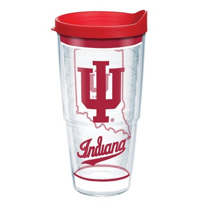 NCAA Indiana Hoosiers Tradition Classic Tumbler with Lid - 24oz