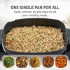 Elite Cuisine 10.5qt Electric Skillet - Black - 2 of 4