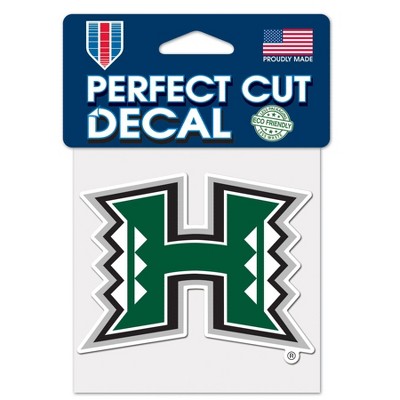 NCAA Hawaii Rainbow Warriors 4"x4" Logo Decal