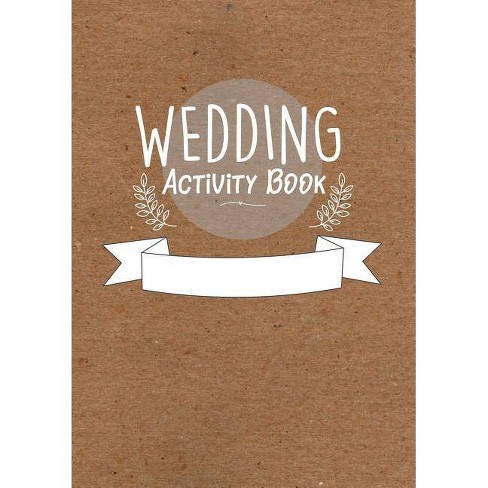 Childrens Wedding Activity Book Kids Wedding Activities Paperback Target
