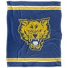 Fort Valley State University Primary Logo Silky Touch Blanket White 50x60 - 2 of 4
