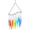 Okuna Outpost Rainbow Wind Chimes for Outdoor or Indoor Decor (11.22 x 18.9 Inches) - image 2 of 4