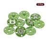 Unique Bargains Alloy Invisible Durable High Hardness Buckle Fasteners Press Studs Buttons 5 Pcs - 3 of 4